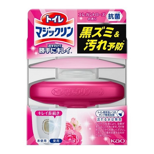 花王　トイレマジックリン　流すだけで勝手にキレイ　エレガントローズの香り　本体　【80g】(花王)　「(○)店舗取置可」