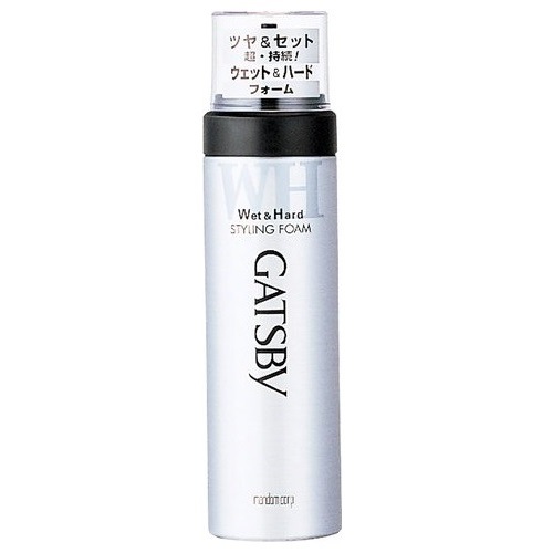 ギャツビー　スタイリングフォーム　ウェット＆ハード　【185g】(マンダム)　「(○)店舗取置可」