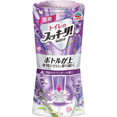 【得ダ値ＧＯＧＯ】トイレのスッキーリ！　アロマラベンダーの香り　【400ml】(アース製薬)