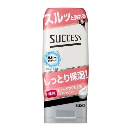 花王　サクセス　薬用シェービングジェル　マイルド　180g　