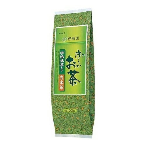 おーいお茶　宇治抹茶入り玄米茶【200ｇ×5個】(伊藤園)　「(×)店舗取置不可」