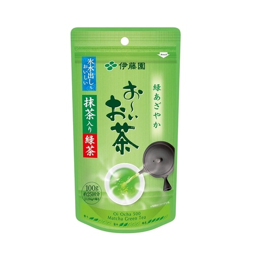 おーいお茶　抹茶入り緑茶【100ｇ×10個】(伊藤園)　「(×)店舗取置不可」