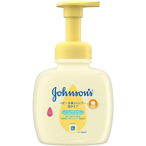 ジョンソンベビー全身シャンプー　泡タイプ　本体 【４００ml】（ジョンソン・エンド・ジョンソン）　