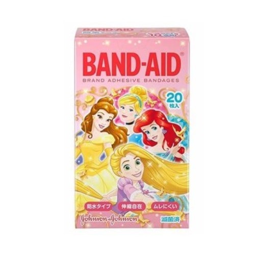バンドエイド　救急絆創膏ディズニープリンセスＮ　【２０枚入】(ジョンソン・エンド・ジョンソン)　「(×)店舗取置不可」