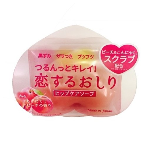 恋するおしり　ヒップケアソープ【８０ｇ】（ペリカン石鹸）