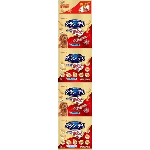 グランデリ　ワンちゃん専用おっとっと4連パック　チキン＆ビーフ味　【24g】(ユニ・チャーム)　