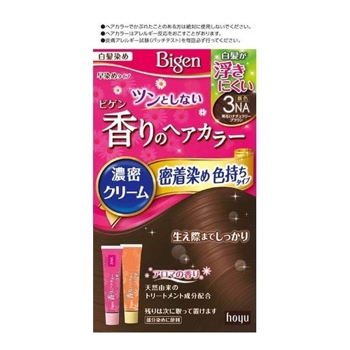 ビゲン　香りのヘアカラー　クリーム　３NA 明るいナチュラリーブラウン　【1セット】(ホーユー)　「(○)店舗取置可」