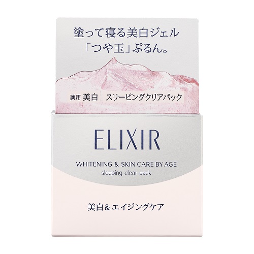 資生堂　エリクシール ホワイト　スリーピングクリアパック　Ｃ　【105g】(資生堂)　