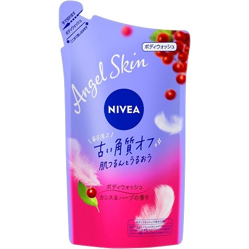 ニベア　エンジェルスキン　ボディウォッシュ　カシス＆ハーブの香り　［つめかえ用］　【360ml】(ニベア花王)　