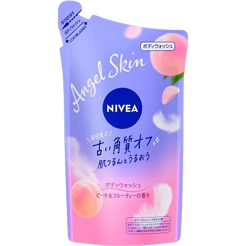 ニベア　エンジェルスキン　ボディウォッシュ　ピーチ＆フルーティーの香り　［つめかえ用］　【360ml】(ニベア花王)　
