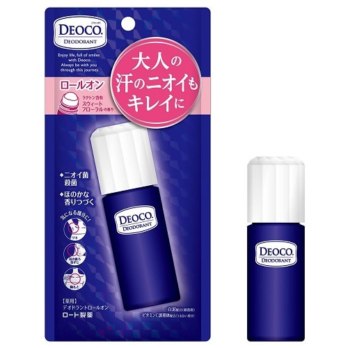 【医薬部外品】デオコ 薬用デオドラントロールオン　【30ml】(ロート製薬)