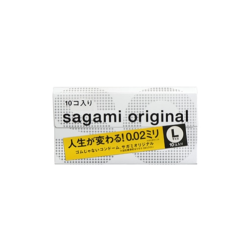 サガミオリジナル002　Ｌサイズ　【10個入】(相模ゴム工業)　