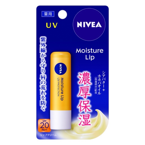 花王　ニベア　モイスチャーリップ　ＵＶ　【3.9g】(花王)　「(○)店舗取置可」