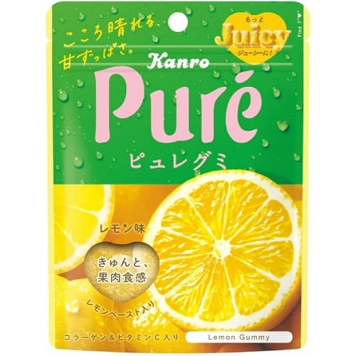 ピュレグミ　レモン　【56g×6個】(カンロ)　