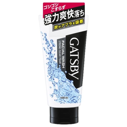 ギャツビー　フェイシャルウォッシュ　ストロングクリアフォーム　【130g】(マンダム)　「(○)店舗取置可」