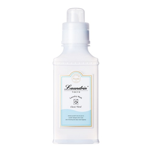 ランドリン WASH 洗濯洗剤 濃縮液体 クラシックフローラル 　【410g】(ネイチャーラボ)　