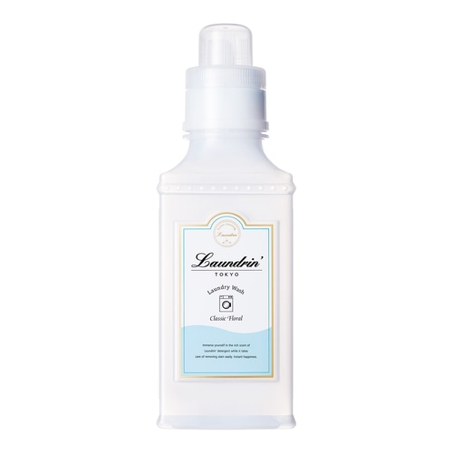 ランドリン WASH 洗濯洗剤 濃縮液体 クラシックフローラル 　【410g】(ネイチャーラボ)　