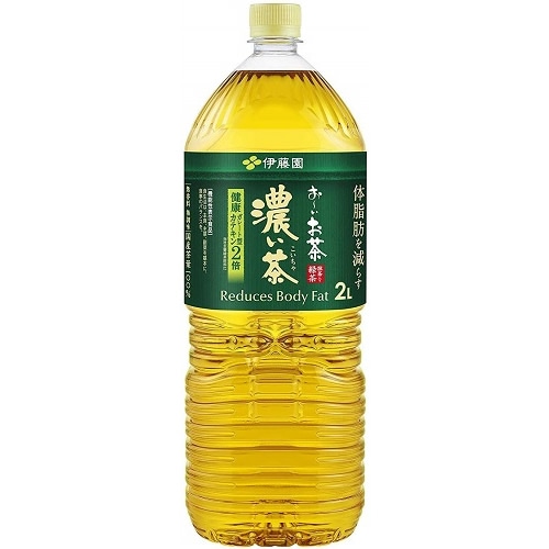 【機能性表示食品】おーいお茶　濃い茶　PET　【2L×6本】(伊藤園)　「(×)店舗取置不可」