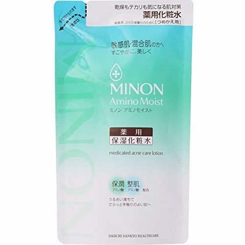 ミノン　アミノモイスト　薬用アクネケアローション　つめかえ用　【130mL】(第一三共ヘルスケア)　