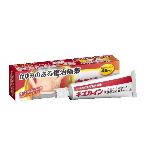 【第2類医薬品】キズカイン　【15g】(丹平製薬)　「(○)店舗取置可」