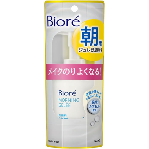 ビオレ　朝用ジュレ洗顔料　本体　【100ml】(花王)　「(○)店舗取置可」