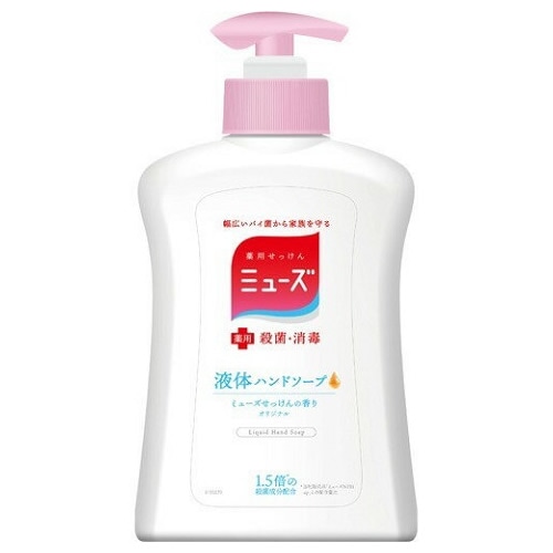 ミューズ　液体ハンドソープ　せっけんの香り　オリジナル　本体　大型　【500mL】(レキットベンキーザー)　