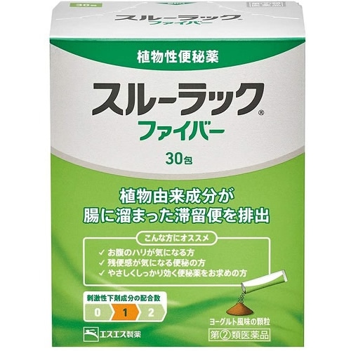 【第(2)類医薬品】スルーラック　ファイバー　【30包】(エスエス製薬)　