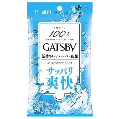 ギャツビー　フェイシャルペーパー　　【15枚入】(マンダム)　