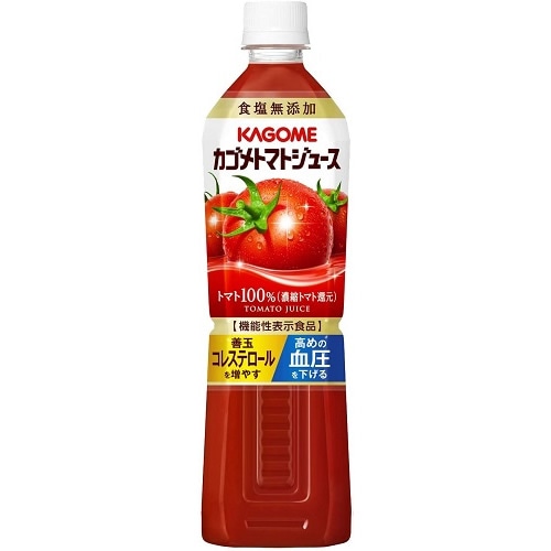 カゴメ　トマトジュース　食塩無添加　スマートPET　【720ml×15本】(カゴメ)