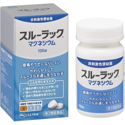 【第3類医薬品】スルーラック　マグネシウム　【100錠】(エスエス製薬)　