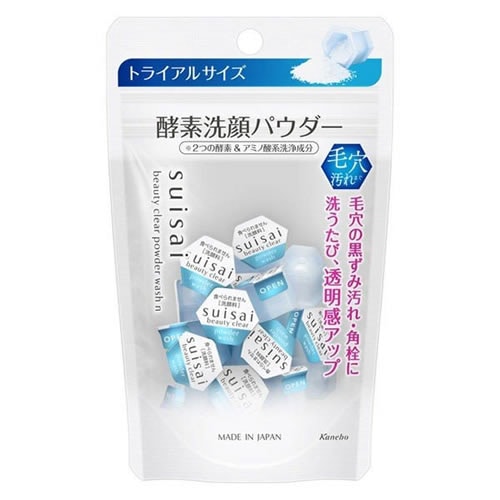 スイサイ　ビューティクリア　パウダーウォッシュＮトライアル　【0.4g×15個】(カネボウ)　「(○)店舗取置可」