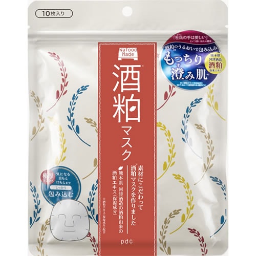 ワフードメイド　酒粕マスク　【10枚】(ｐｄｃ)