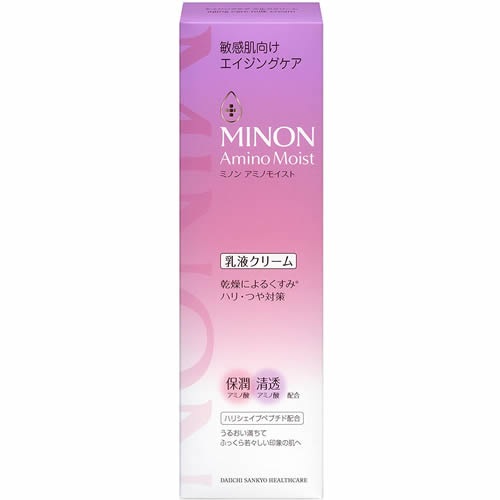 ミノンアミノモイスト　エイジングケアミルククリーム　【100ｇ】(第一三共ヘルスケア)