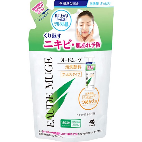 オードムーゲ　泡洗顔料　さっぱりタイプ　つめかえ用　【130ml】(小林製薬)　「(○)店舗取置可」