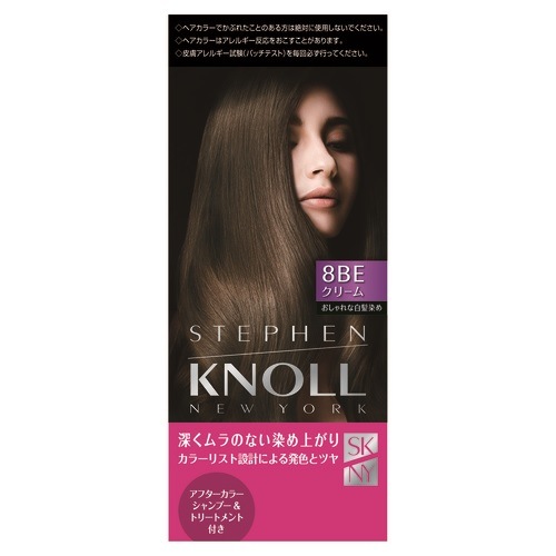 スティーブンノル カラークチュール クリームヘアカラー 8BE ピュア