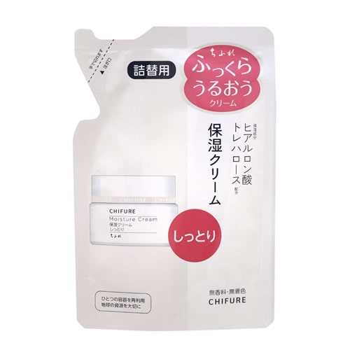 保湿クリームしっとりタイプ詰替用　【56g】(ちふれ)　「(×)店舗取置不可」