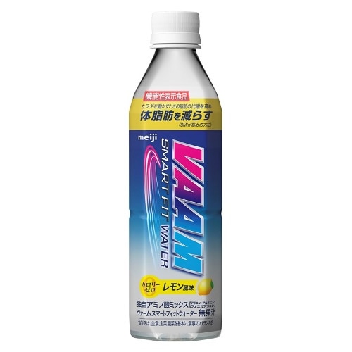 VAAM(ヴァーム)　スマートフィットウォーター　レモン風味　【500ml×24本】(明治)　「(×)店舗取置不可」