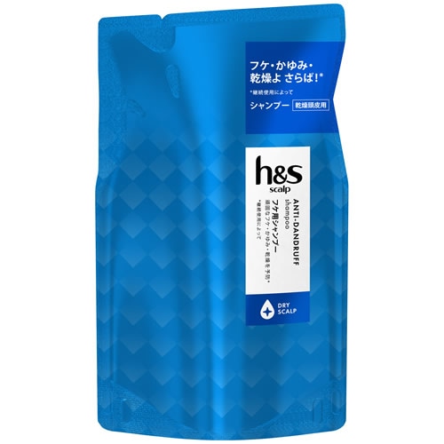 h&s(エイチアンドエス) scalp スカルプシャンプー ドライ 詰め替え 【300ml】(P&G)