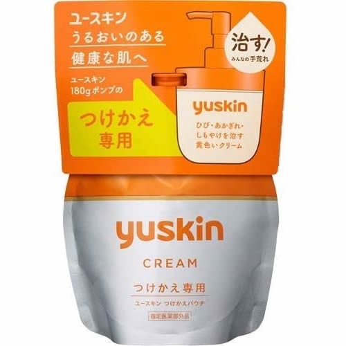 ユースキン　ポンプ　つけかえパウチ　【180g】(ユースキン製薬)　