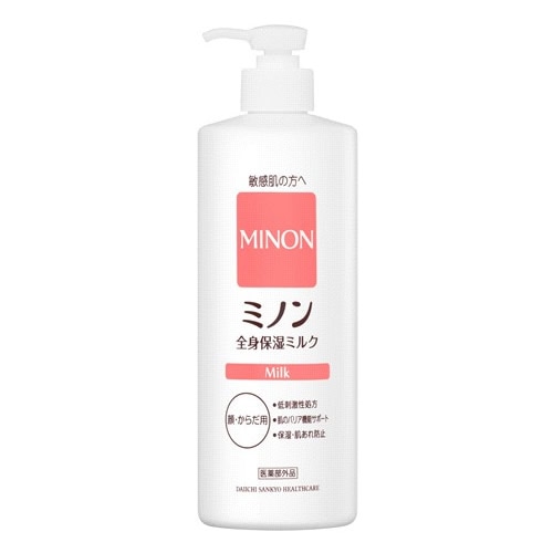 ミノン　全身保湿ミルク　【400ml】(第一三共ヘルスケア)　
