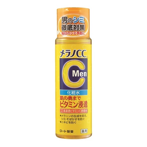 メラノCCMen　薬用しみ対策美白化粧水　【170mL】(ロート製薬)　「(○)店舗取置可」