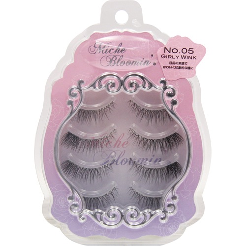 ミッシュブルーミンＮｏ．０５ガーリーウィンク　【４ペア】(ウエルネスボーテ)「(○)店舗取置可」