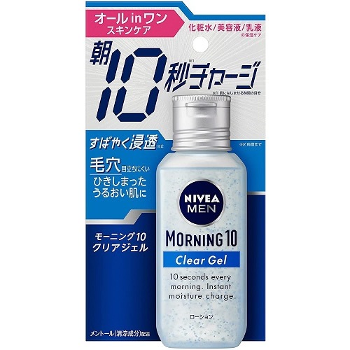 ニベアメン　モーニング10　クリアジェル　【100g】(花王)　「(○)店舗取置可」