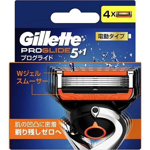 ジレット　プログライド　パワー　替刃　【4個入】(P&G)　
