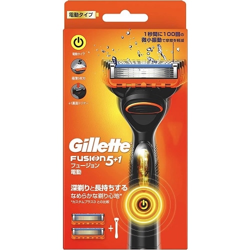 ジレット　フュージョン　パワーホルダー　【ホルダー+替刃2個付き】(P&G)　