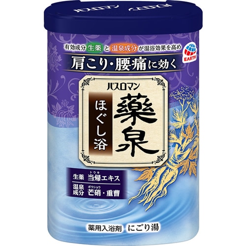 【得ダ値ＧＯＧＯ】薬泉バスロマン　ほぐし浴【600ｇ】(アース製薬)　「(○)店舗取置可」