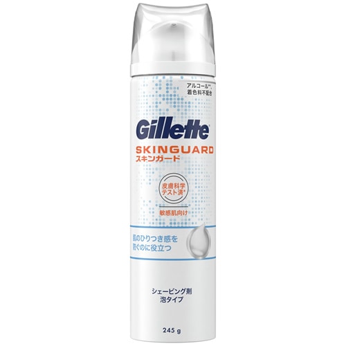 ジレット　スキンガードフォーム　【245g】(P＆G)「(○)店舗取置可」