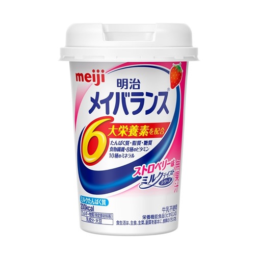 明治メイバランスＭｉｎｉカップストロベリー味　【125ml】(明治)「(○)店舗取置可」