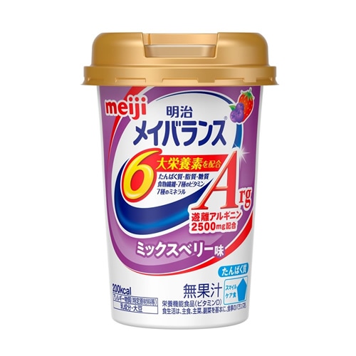 明治メイバランスＡｒｇＭｉｎｉカップＭベリー　【125ml】(明治)「(○)店舗取置可」