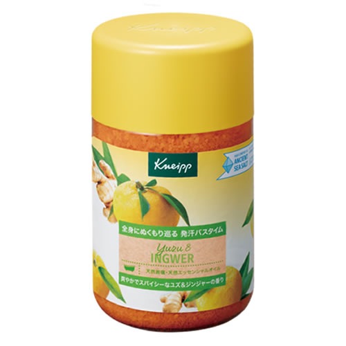 クナイプ　バスソルト　ユズ&ジンジャーの香り　【850g】(クナイプジャパン)　「(○)店舗取置可」